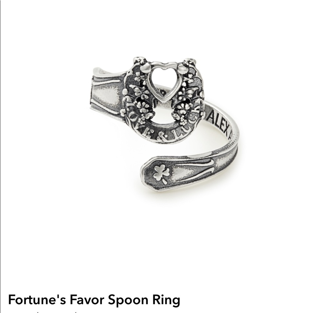 ✨Alex and Ani ✨Fortunes Favor Spoon Ring ✨